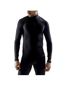CRAFT T-Shirt Manches Longues Zippé ACTIVE EXTREME X Homme BLACK