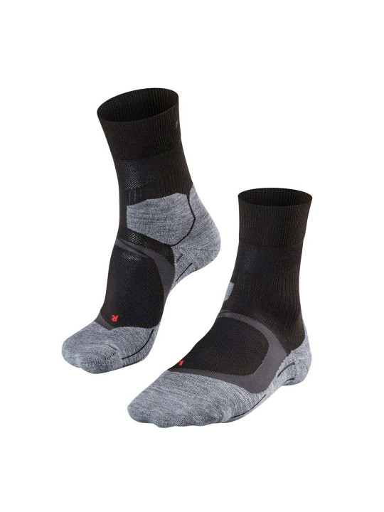 CHAUSSETTES DE COURSE FALKE WOMEN | CHAUSSETTES FALKE RU4 COOL BLACK-MIX POUR FEMME | 16747-3010