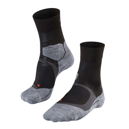 CHAUSSETTES DE COURSE FALKE WOMEN | CHAUSSETTES FALKE RU4 COOL BLACK-MIX POUR FEMME | 16747-3010