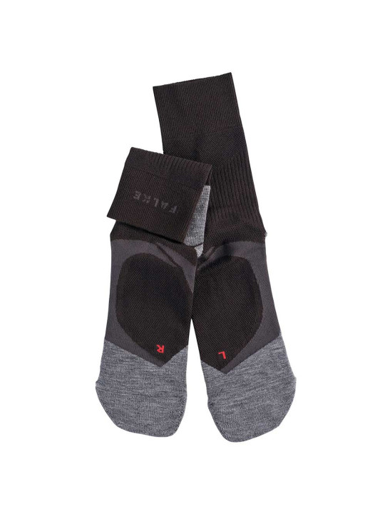 CHAUSSETTES DE COURSE FALKE WOMEN | CHAUSSETTES FALKE RU4 COOL BLACK-MIX POUR FEMME | 16747-3010