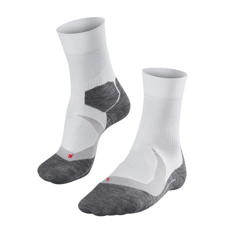 CHAUSSETTES DE COURSE FALKE MEN | CHAUSSETTES FALKE RU4 COOL WHITE-MIX POUR HOMME | 16746-2020
