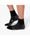 On Running Mid Sock M Noire et Grise pour Homme