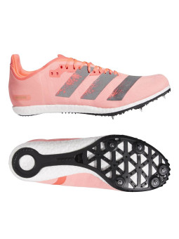 Chaussures d\'athlétisme adidas Mixtes | adidas adizero Avanti Signal Pink / Core Black / Copper Metallic unisexe | EG6189
