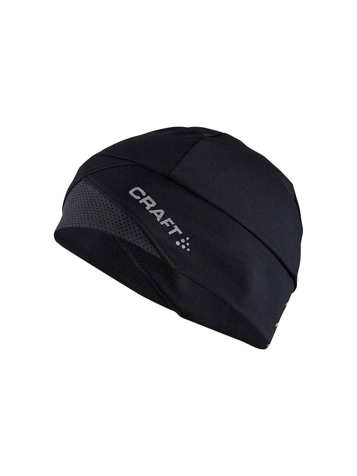 Accessoires running Craft Mixte | Bonnet de running avec éléments réfléchissants CRAFT ADV Lumen Fleece Hat Black/Lumen unisexe