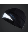 Accessoires running Craft Mixte | Bonnet de running avec éléments réfléchissants CRAFT ADV Lumen Fleece Hat Black/Lumen unisexe