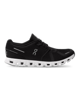 Chaussures running lifestyle On Running Homme | On Cloud 5 M Black | White pour homme | 59.98919