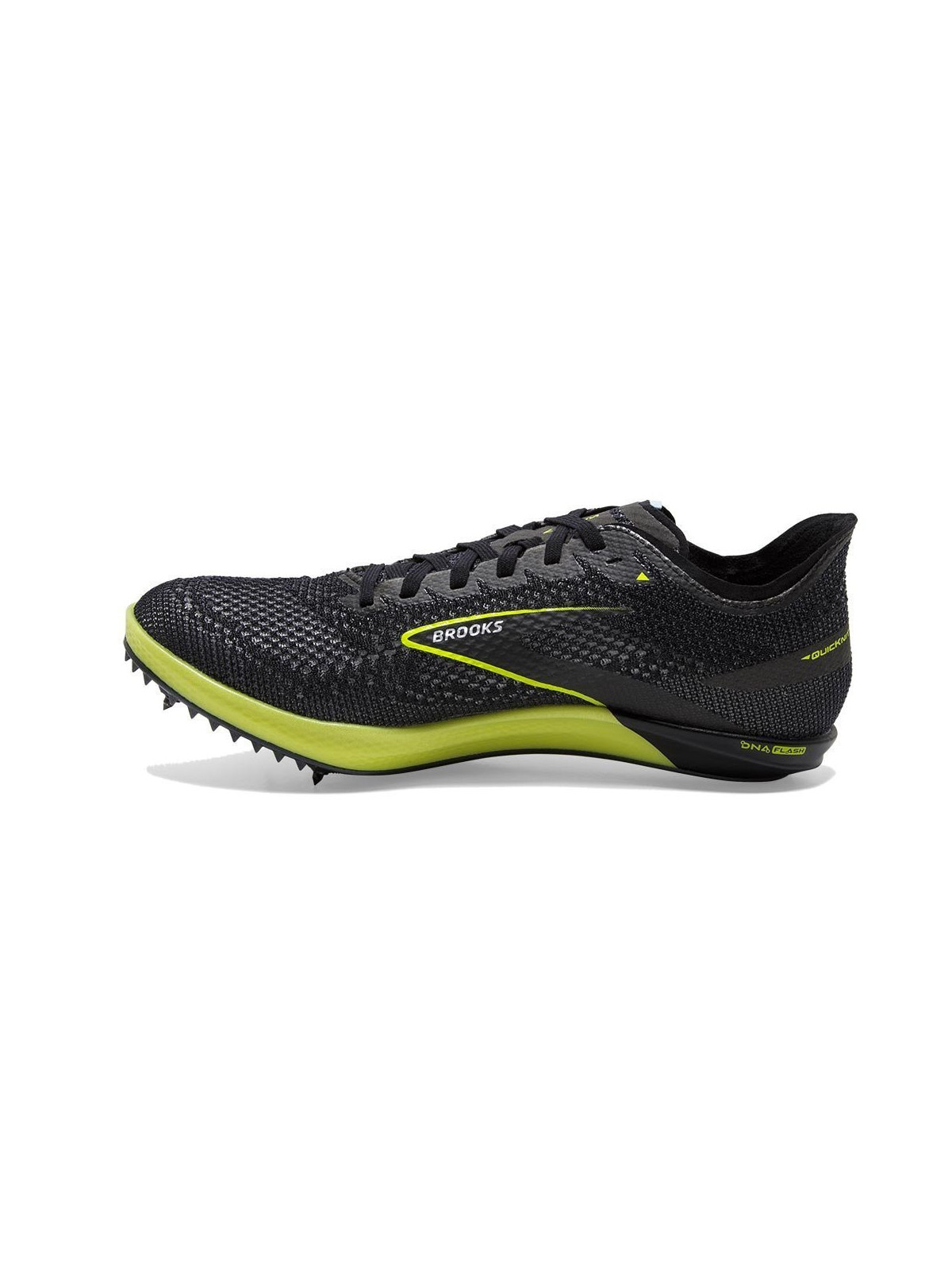 Pointes d\'athlétisme Brooks Homme | Chaussures à pointes d\'athlétisme performantes Brooks Wire 7 Black/Nightlife pour homme |