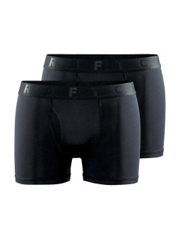 CRAFT BOXER CORE DRY 3-INCH Noir pour homme| pack de 2 |co1910438-999000