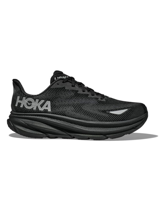 Hoka Clifton 9 GTX Noir - Chaussure de Running Femme