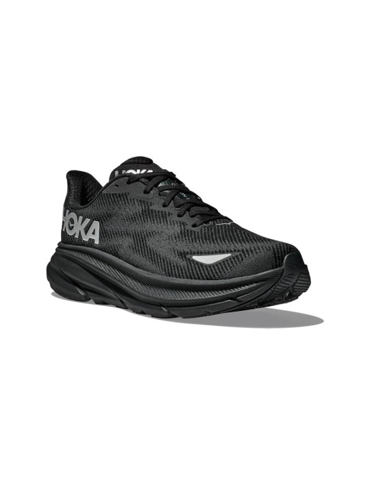 Hoka Clifton 9 GTX Noir - Chaussure de Running Femme