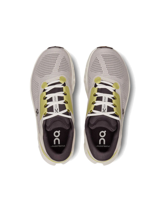ON RUNNING CLOUDSTRATUS 3 Femme PEARL | IVORY