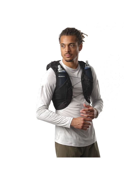 SALOMON Active Skin 12 Noir - Veste d\'hydratation de Running unisexe
