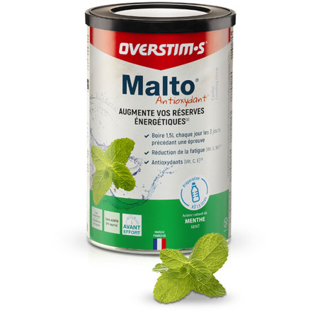 Malto Antioxydant Menthe OVERSTIM's 450g