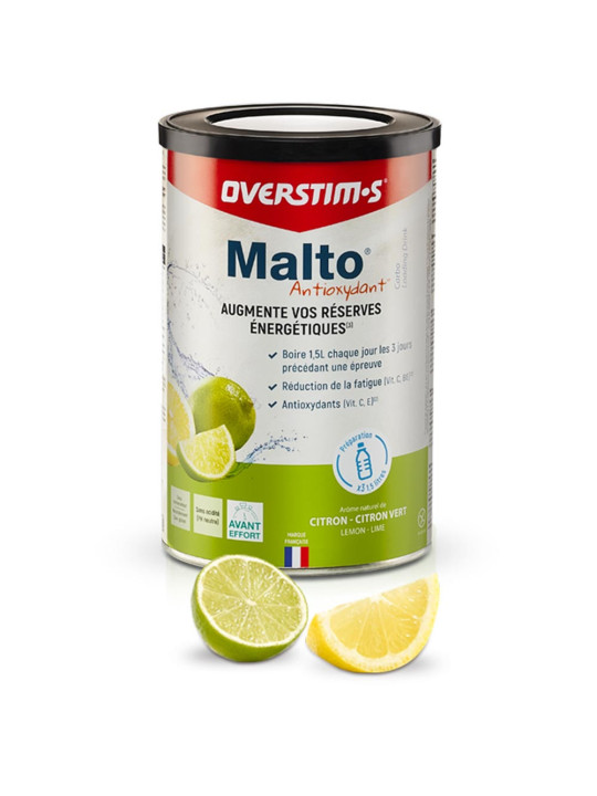 Malto Antioxydant Citron - Citron Vert OVERSTIM's 450g