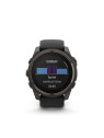 Garmin Fenix 8 Sapphire Solar 51mm Titane Carbon Gray