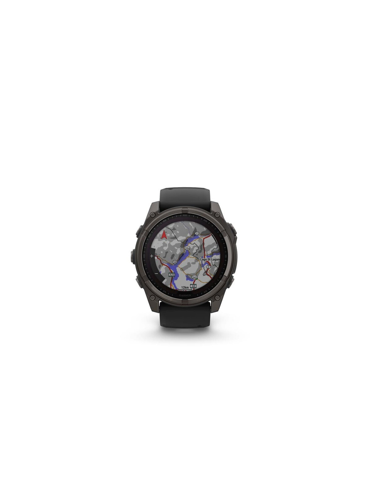 Garmin Fenix 8 Sapphire Solar 51mm Titane Carbon Gray