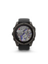Garmin Fenix 8 Sapphire Solar 51mm Titane Carbon Gray