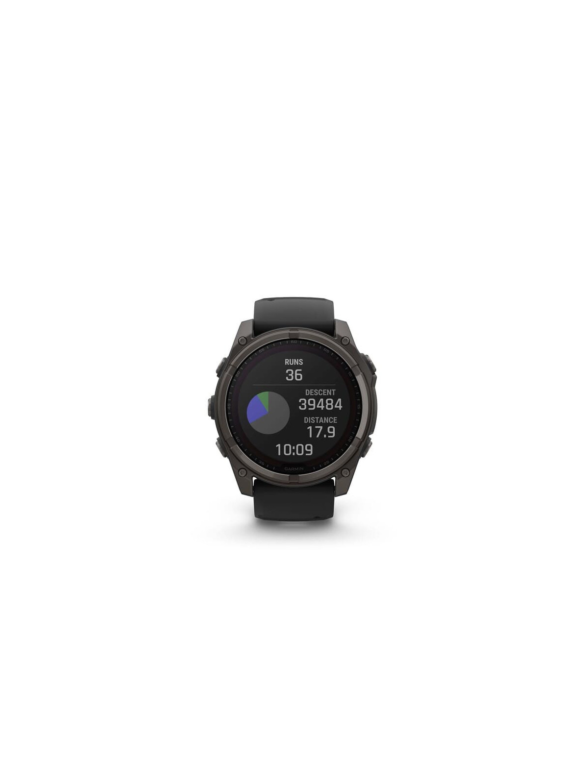 Garmin Fenix 8 Sapphire Solar 51mm Titane Carbon Gray
