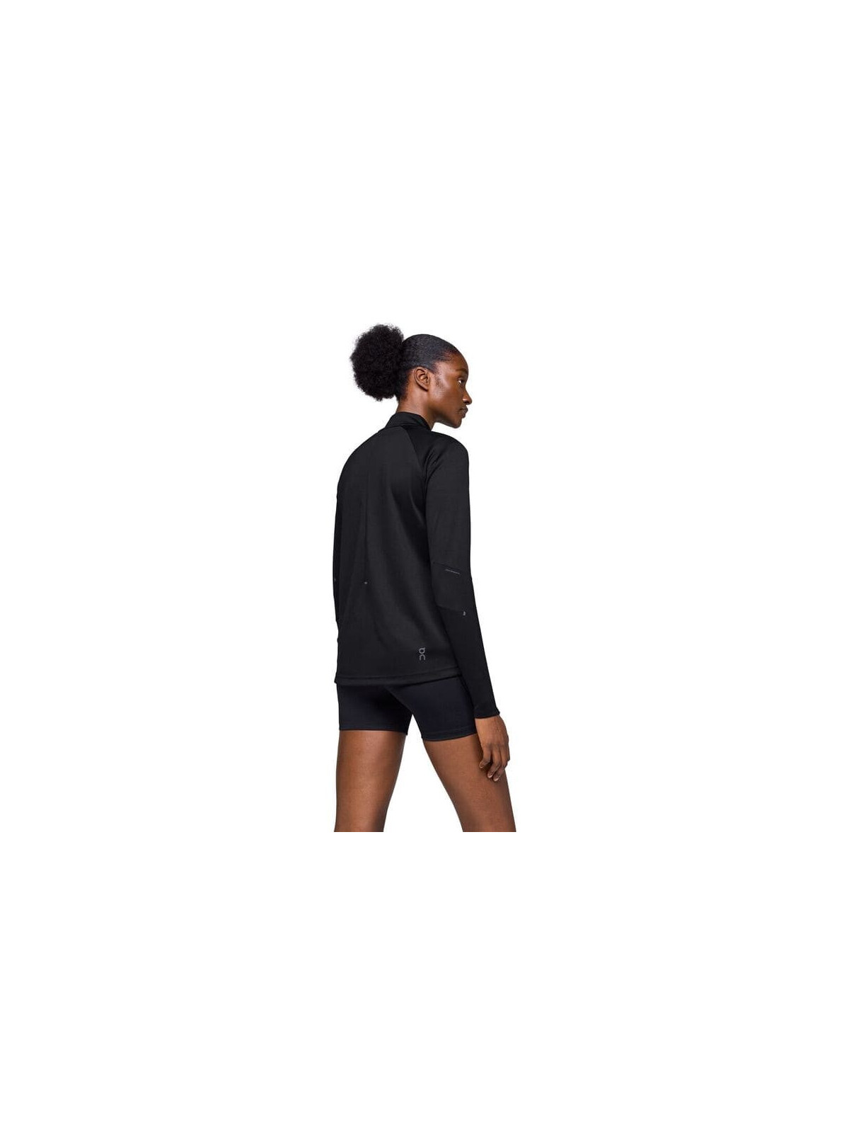 ON RUNNING Climate Manches Longues 1/2 Zip Noir pour Femme - Réf: 1WE10780553