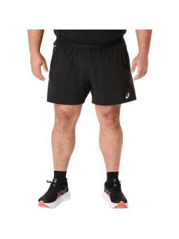 ASICS ROAD 5IN Short noir pour Homme - Réf: 2011D247_001
