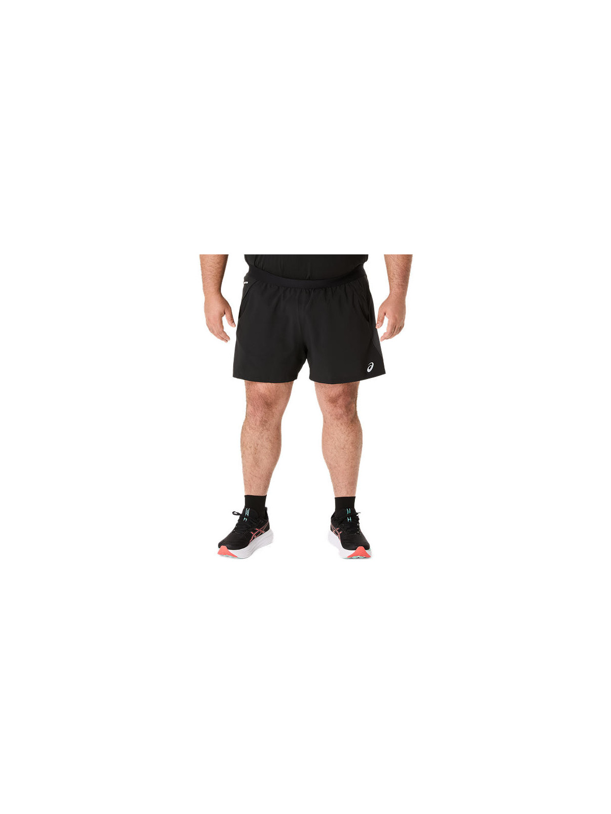 ASICS ROAD 5IN Short noir pour Homme - Réf: 2011D247_001