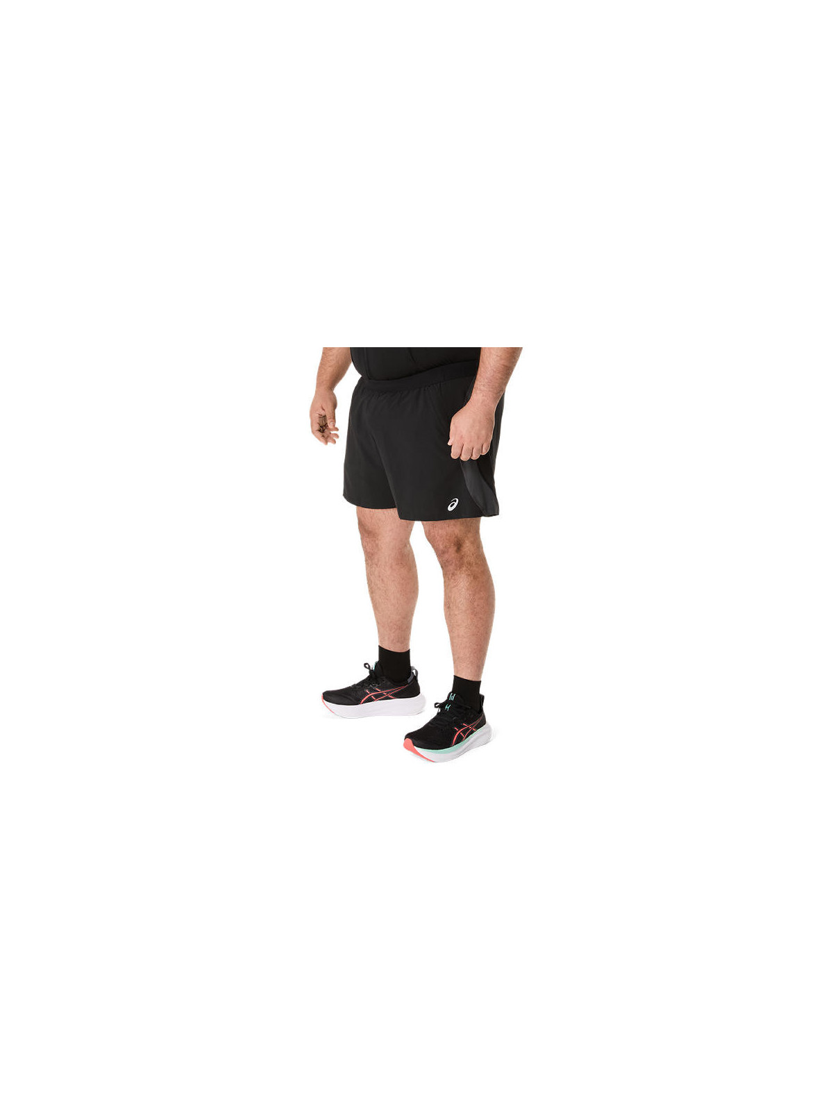 ASICS ROAD 5IN Short noir pour Homme - Réf: 2011D247_001
