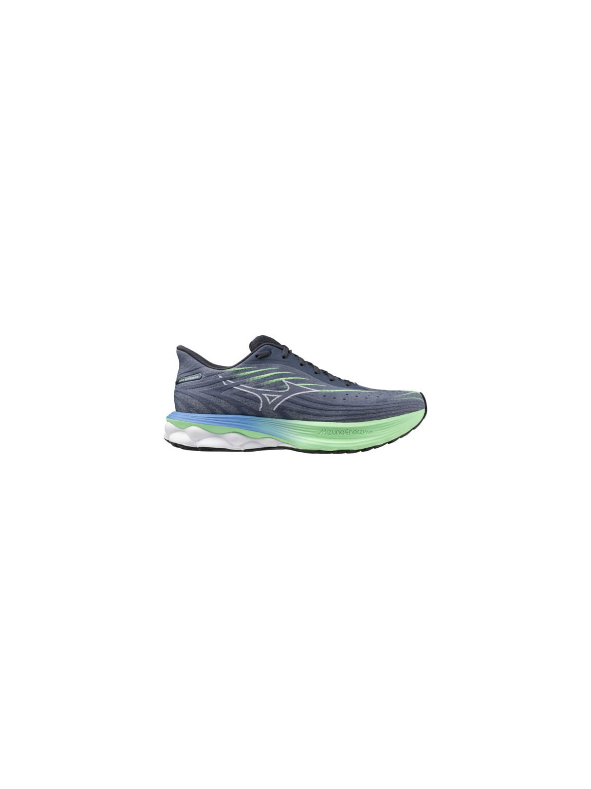MIZUNO WAVE SKYRISE 6 Grise, Verte et Bleue pour Homme et Femme - Réf: J1GC250901