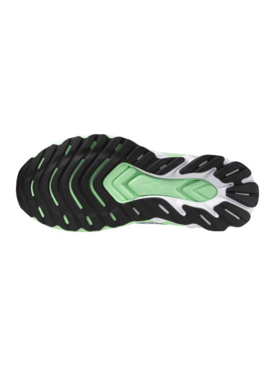 MIZUNO WAVE SKYRISE 6 Grise, Verte et Bleue pour Homme et Femme - Réf: J1GC250901