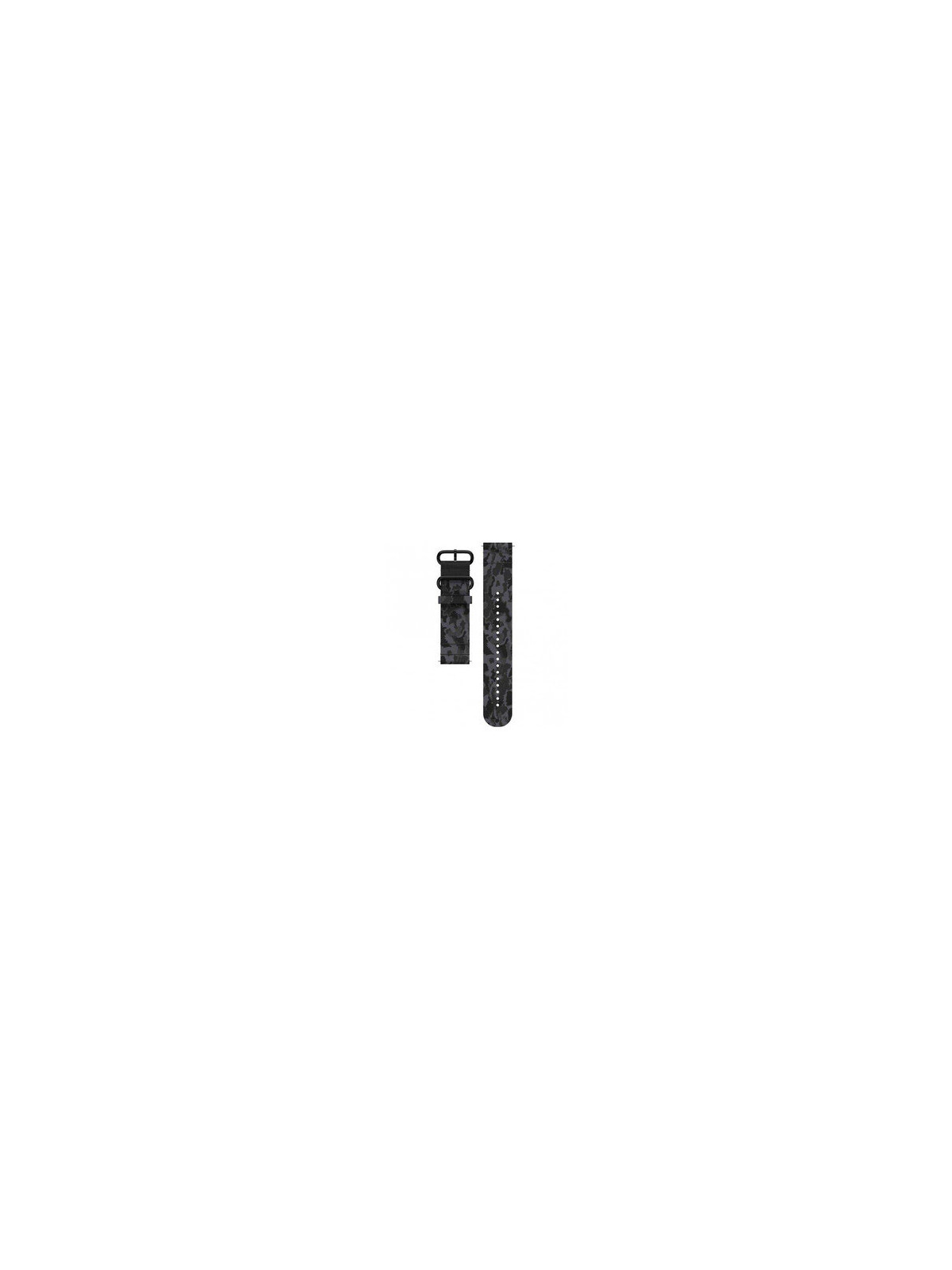 Bracelet Polar 22mm Tissu Noir Grit X Vantage 91082600
