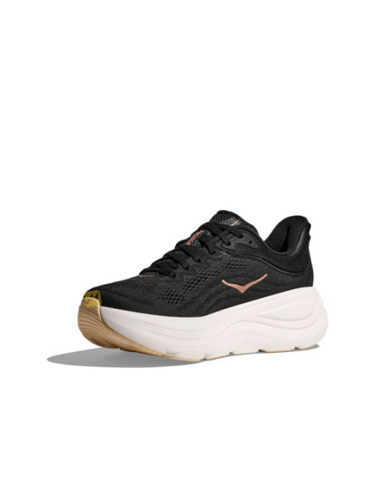 HOKA Bondi 9 Noire Rose pour Femme - Réf:1162012-BRGL