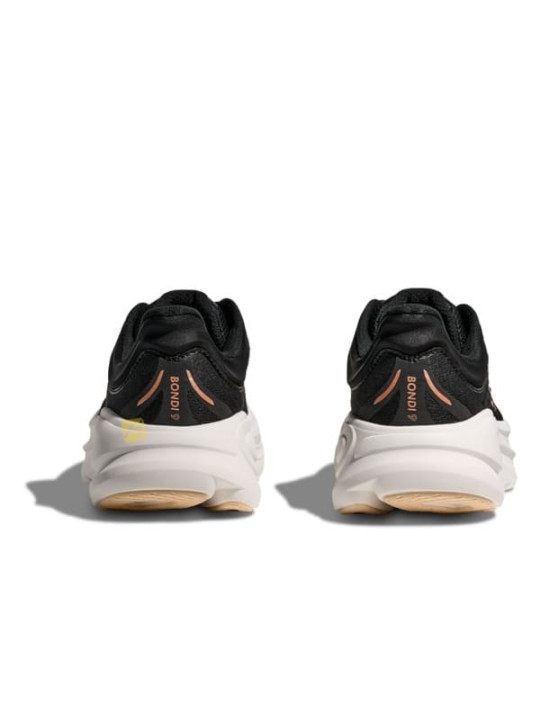 HOKA Bondi 9 Noire Rose pour Femme - Réf:1162012-BRGL