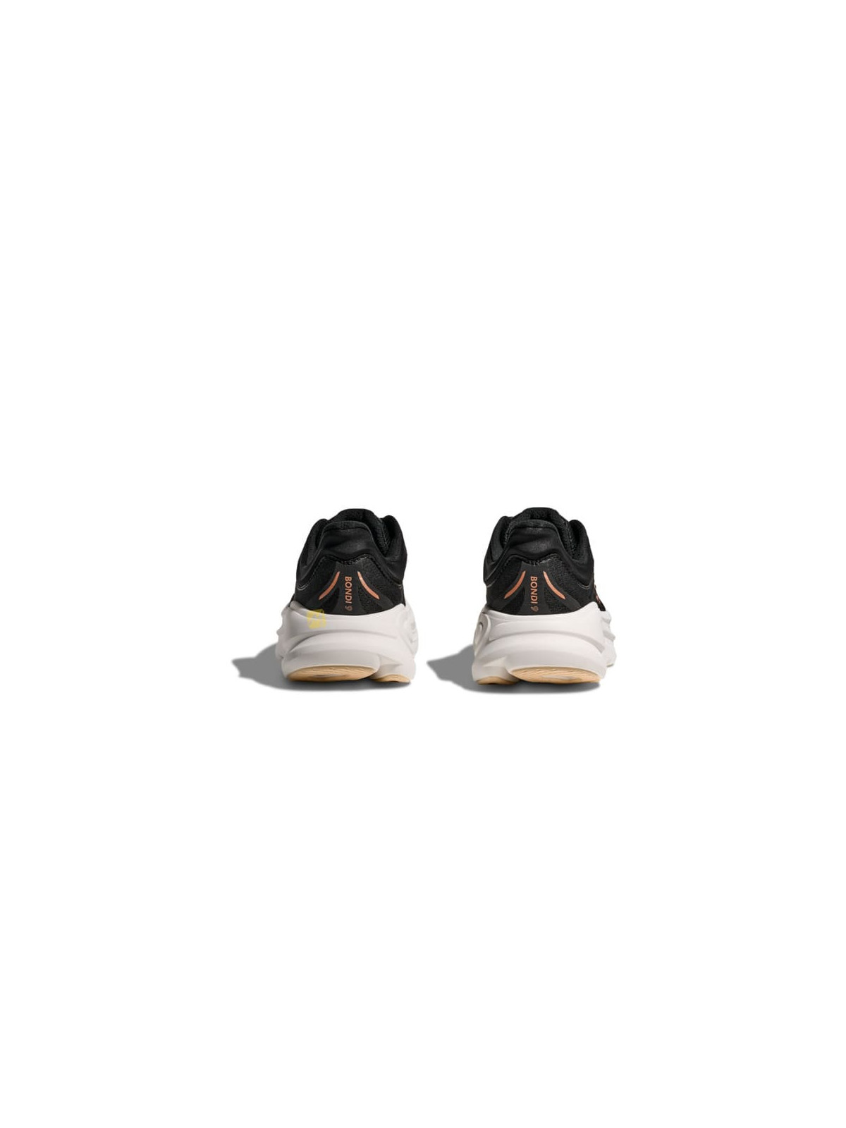 HOKA Bondi 9 Noire Rose pour Femme - Réf:1162012-BRGL