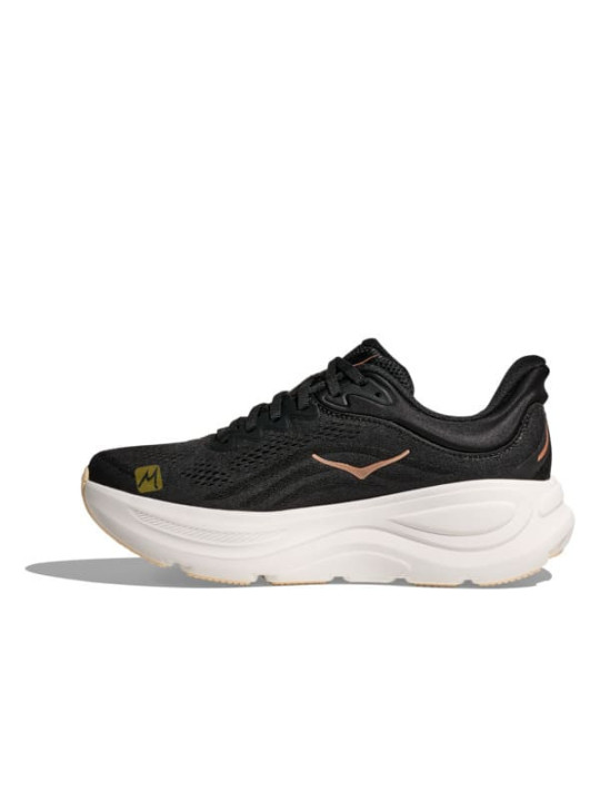 HOKA Bondi 9 Noire Rose pour Femme - Réf:1162012-BRGL