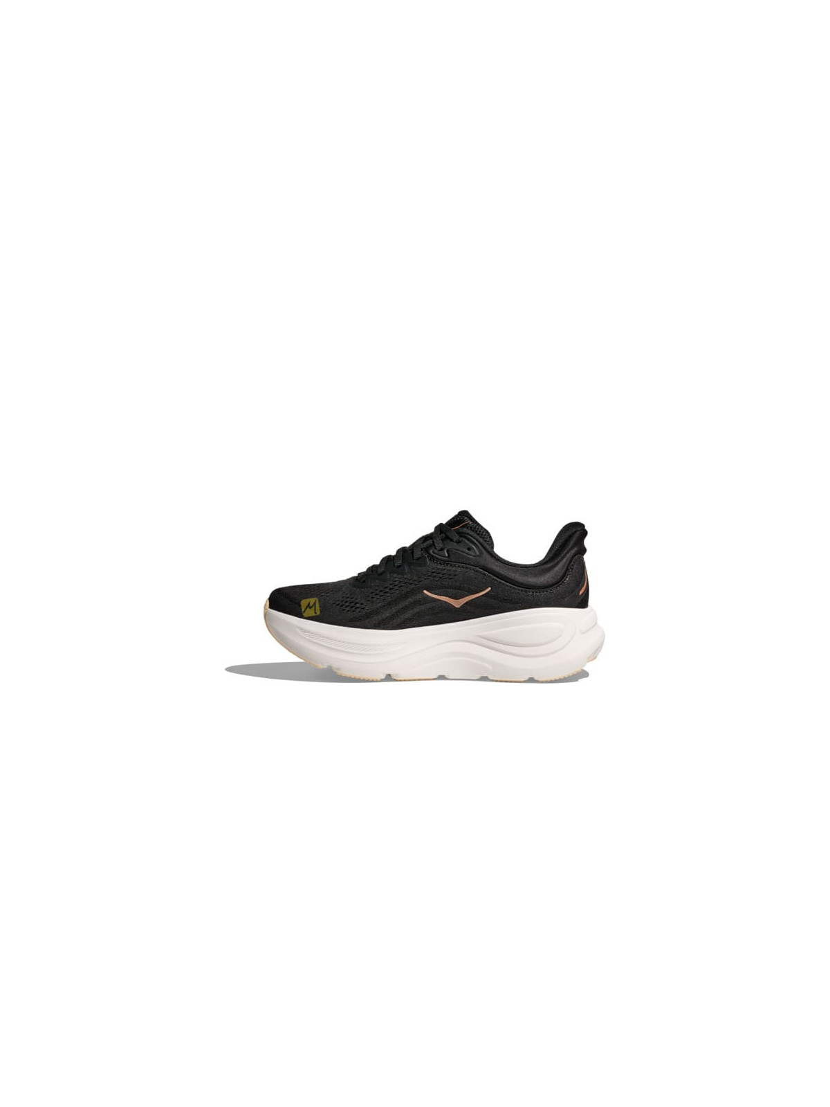 HOKA Bondi 9 Noire Rose pour Femme - Réf:1162012-BRGL