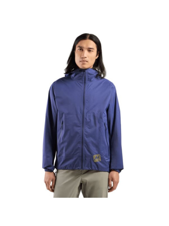 JACKET HARDSHELL ESSENTIAL 2,5L WATERPROOF BLEU - Protection contre les intempéries