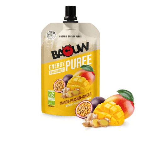 BAOUW Purée Bio Mangue-Passion-Gingembre