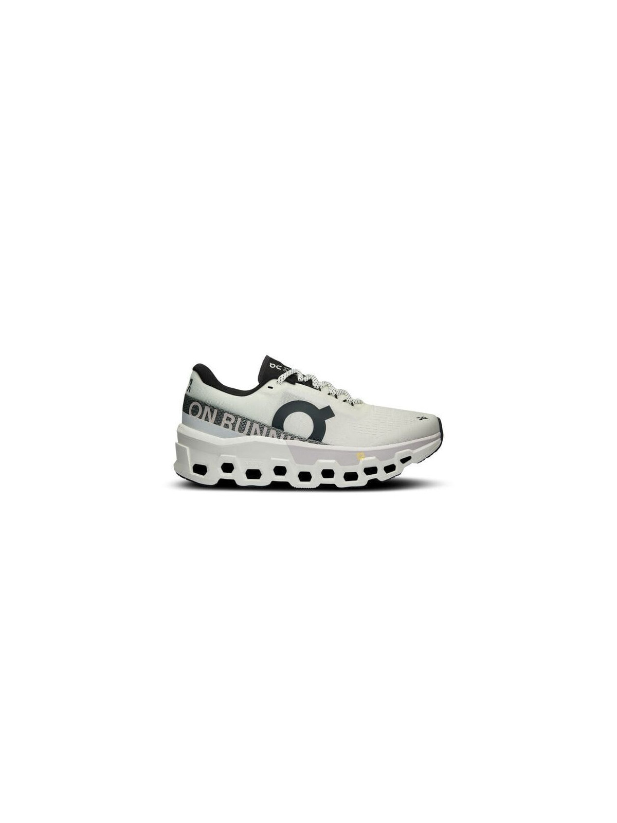 ON RUNNING Cloudmonster 2 - Blanc/Gris Femme (3WE10110664) | Confort et Performance