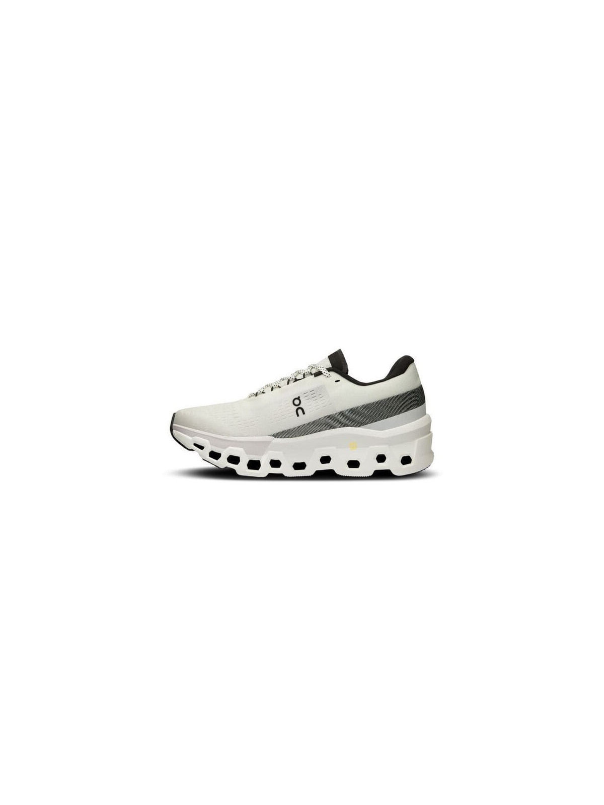 ON RUNNING Cloudmonster 2 - Blanc/Gris Femme (3WE10110664) | Confort et Performance