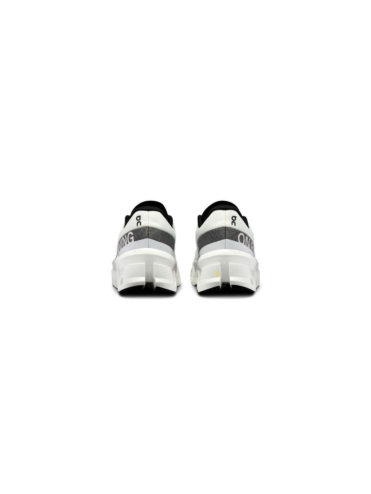 ON RUNNING Cloudmonster 2 - Blanc/Gris Femme (3WE10110664) | Confort et Performance