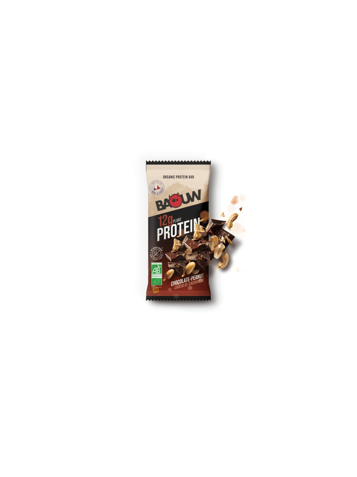 Barre Bio Protein Fruits Chocolat-Cacahuete