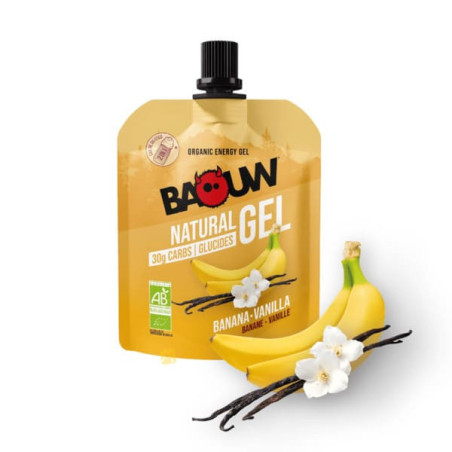 BAOUW GEL ÉNERGÉTIQUE BANANE-VANILLE