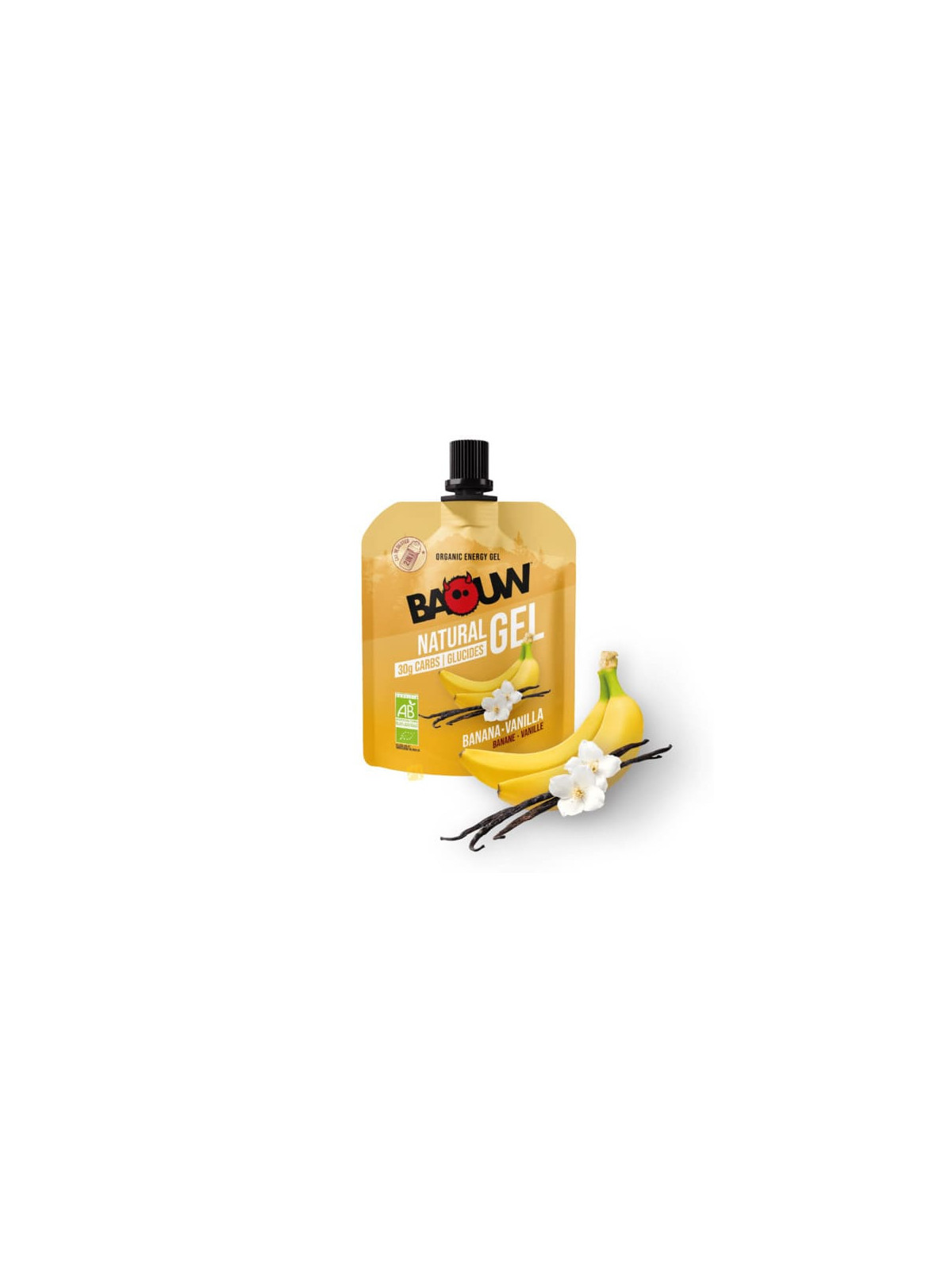 BAOUW GEL ÉNERGÉTIQUE BANANE-VANILLE