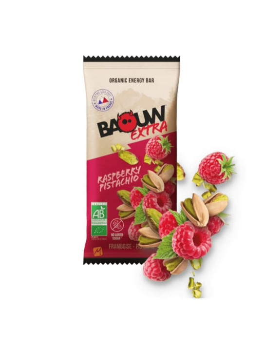 BAOUW Barre Extra Bio Framboise Pistache