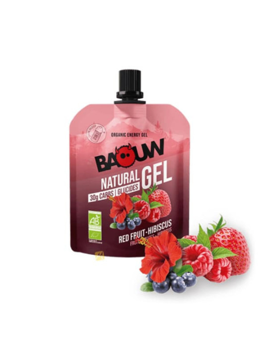 BAOUW GEL BIO FRUITS ROUGES-HIBISCUS NATUREL