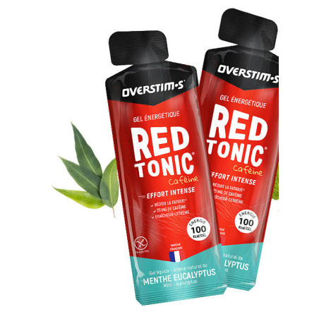 Gel Red Tonic Menthe-Eucalyptus OVERSTIM's 34g