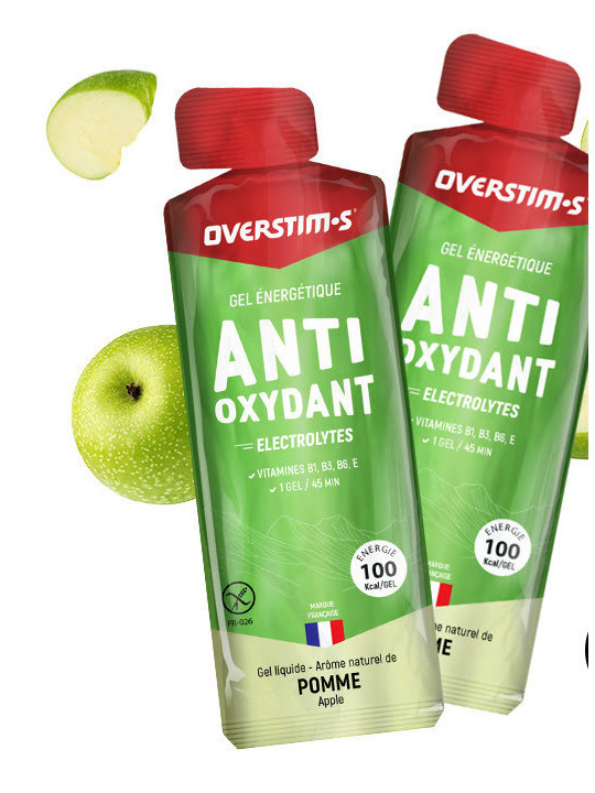 Gel Antioxydant Pomme OVERSTIM's 34g