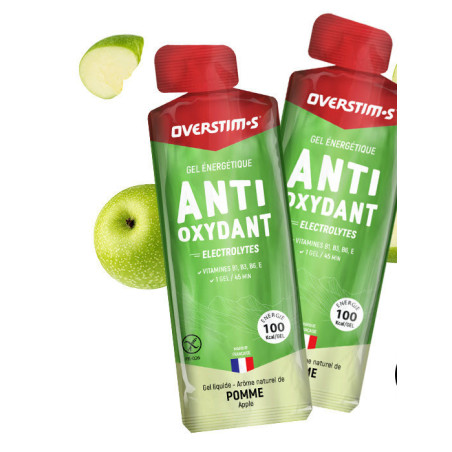 Gel Antioxydant Pomme OVERSTIM's 34g