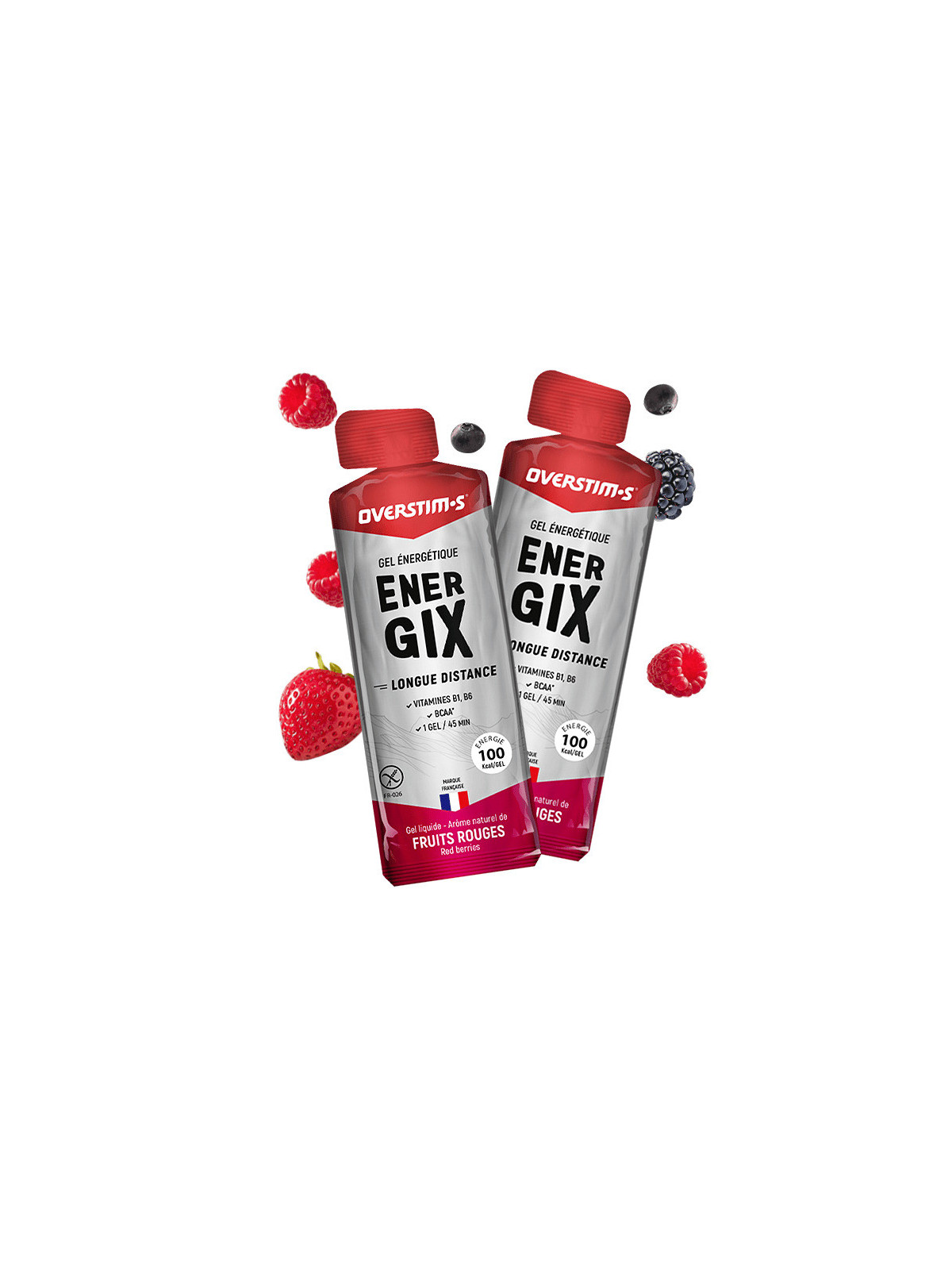 OVERSTIM\'S ENERGIX FRUITS ROUGES