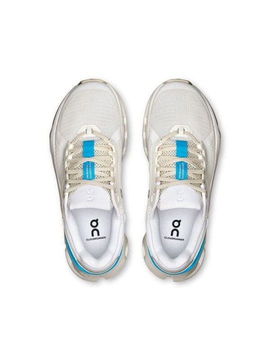 ON RUNNING Cloudrunner 2 Blanche Femme - Chaussure running légère et confortable