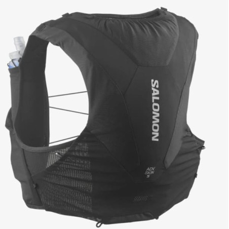SALOMON ADV SKIN 5 Mixte Noir - Gilet d’hydratation trail running 5L